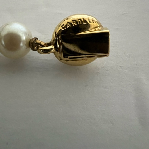 Carolee Faux Pearl Vintage Necklace - Picture 4 of 8